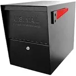 Mail Boss Black Package Master Locking Security Mailbox