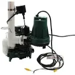 Zoeller 508-0006 Aquanot 508 ProPak53 Preassembled Sump Pump System with Battery, Size: 27