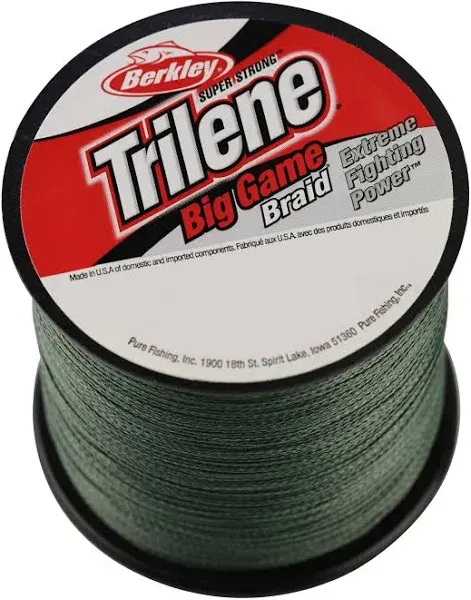 Trilene Big Game Braid-Quarter Spools-Crystal<wbr/>-50lb