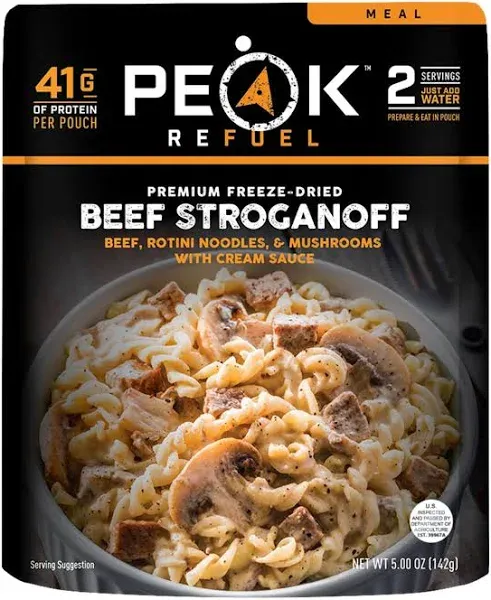 Peak Refuel Beef Stroganoff