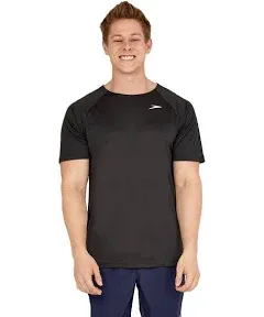 Speedo Men's Short Sleeve Swim T-Shirt, XL, Anthracite