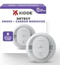 Kidde Smoke & Carbon Monoxide Detector AA Battery