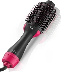 4-in-1 Styling Brush Hair Dryer Straightener