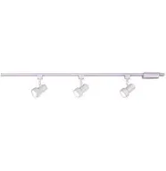 Mini Step 44 in. 3 Light White Integrated LED Linear Track Lighting Kit