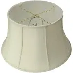 Home Concept 13x19x11 Egg Shell Floor Shantung Lampshade