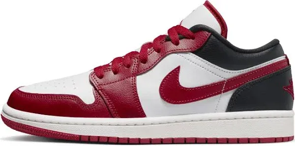 Air Jordan 1 Low Gym Red Womens Lifestyle Shoe - Black/Red Free Shipping