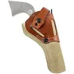 Desantis Wild Hog Holster Lthr - Ambi Colt SAA 5 1/2" Natural