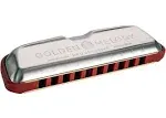 Hohner Golden Melody Progressive Diatonic Harmonica Key of F, New!