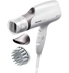 Panasonic - EH-NA67-W Nanoe Hair Dryer with Oscillating Quickdry Nozzle - White