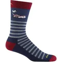 Darn Tough Men's Wild Life Crew Lightweight with Cushion Sock (Style 6096) -