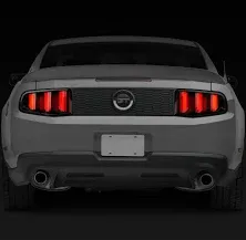 Raxiom 405839 - 10-12 Ford Mustang Vector V2 LED Tail Lights - Gloss Black Housing (Clear Lens)