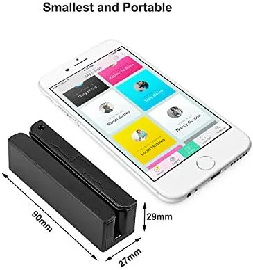 MSR90 USB Swipe Magnetic Credit Card Reader