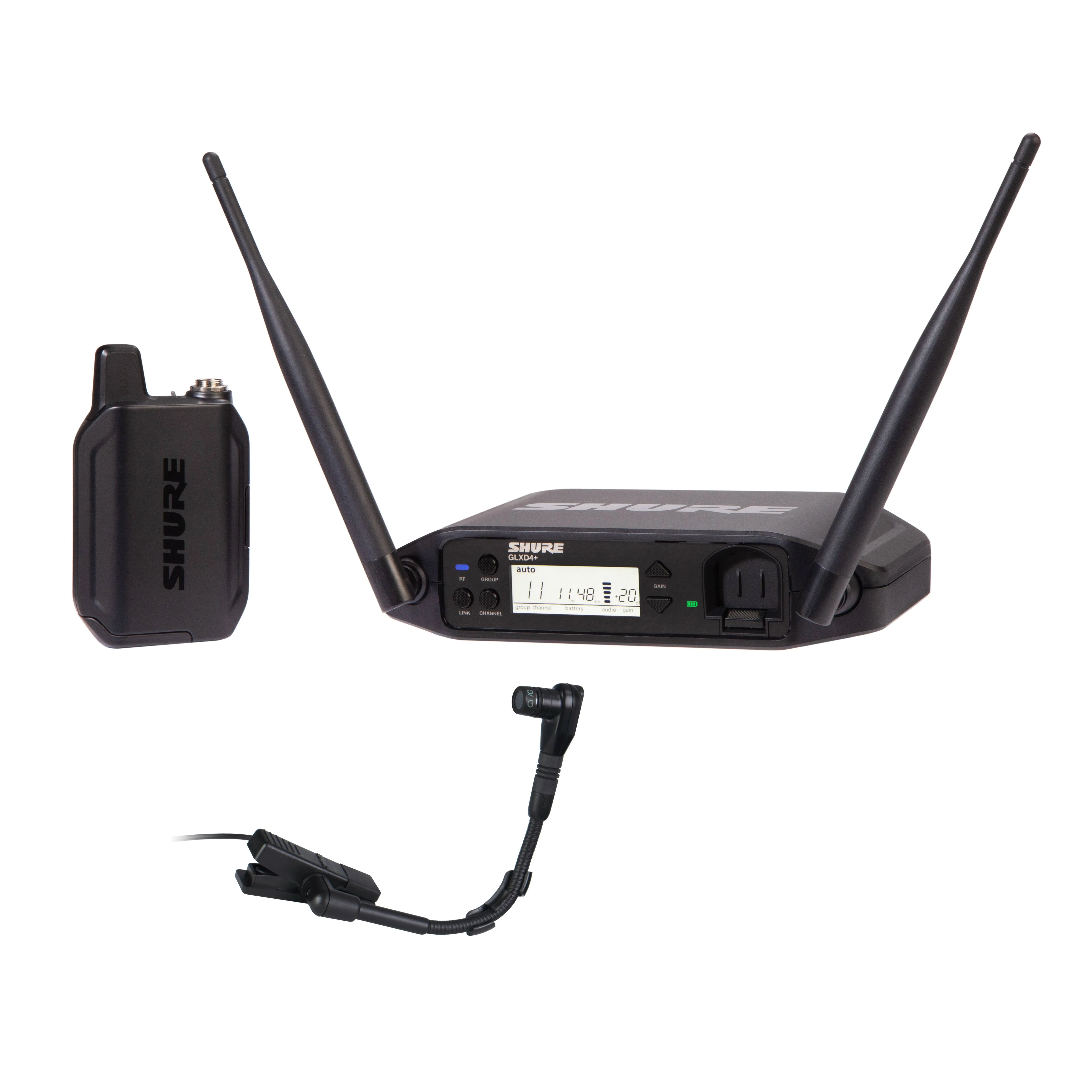 Shure GLXD14+ Wireless Bodypack System