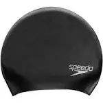 Speedo Long Hair Cap Black