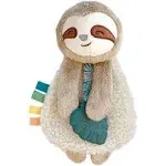 Itzy Lovey Sloth Plush with Teether Toy | Itzy Ritzy