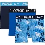 Nike Big Boys Essential Dri-Fit Boxer Briefs, Pack of 3 - White, University Blue