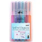 Uchida Le Pen Pigment, Jewel Colors, 1 Count, Pack of 1