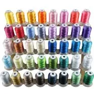 New brothread 40 Brother Colors Polyester Embroidery 40 