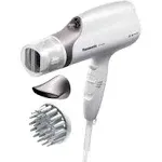 Panasonic - EH-NA67-W Nanoe Hair Dryer with Oscillating Quickdry Nozzle - White