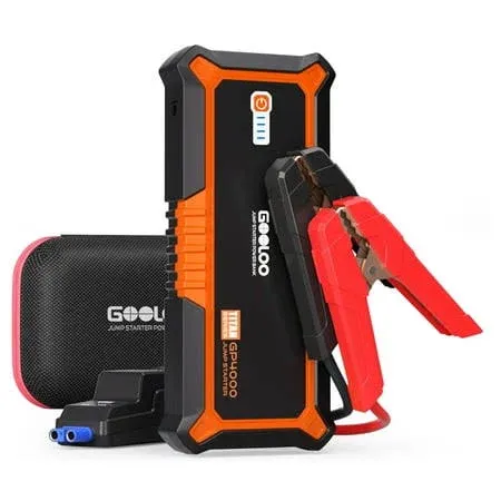 GOOLOO Car Jump Starter,GP4000 4000A Peak 12V for All Gas and up to 10.0L Diesel Engine