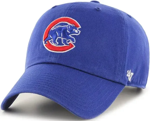 Chicago Cubs &#039;47 Brand Adjustable hat cap Royal blue