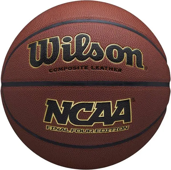 Wilson NCAA Final Four Edition Basketball, Official Size - 29.5&#034;, Orange WTB1233