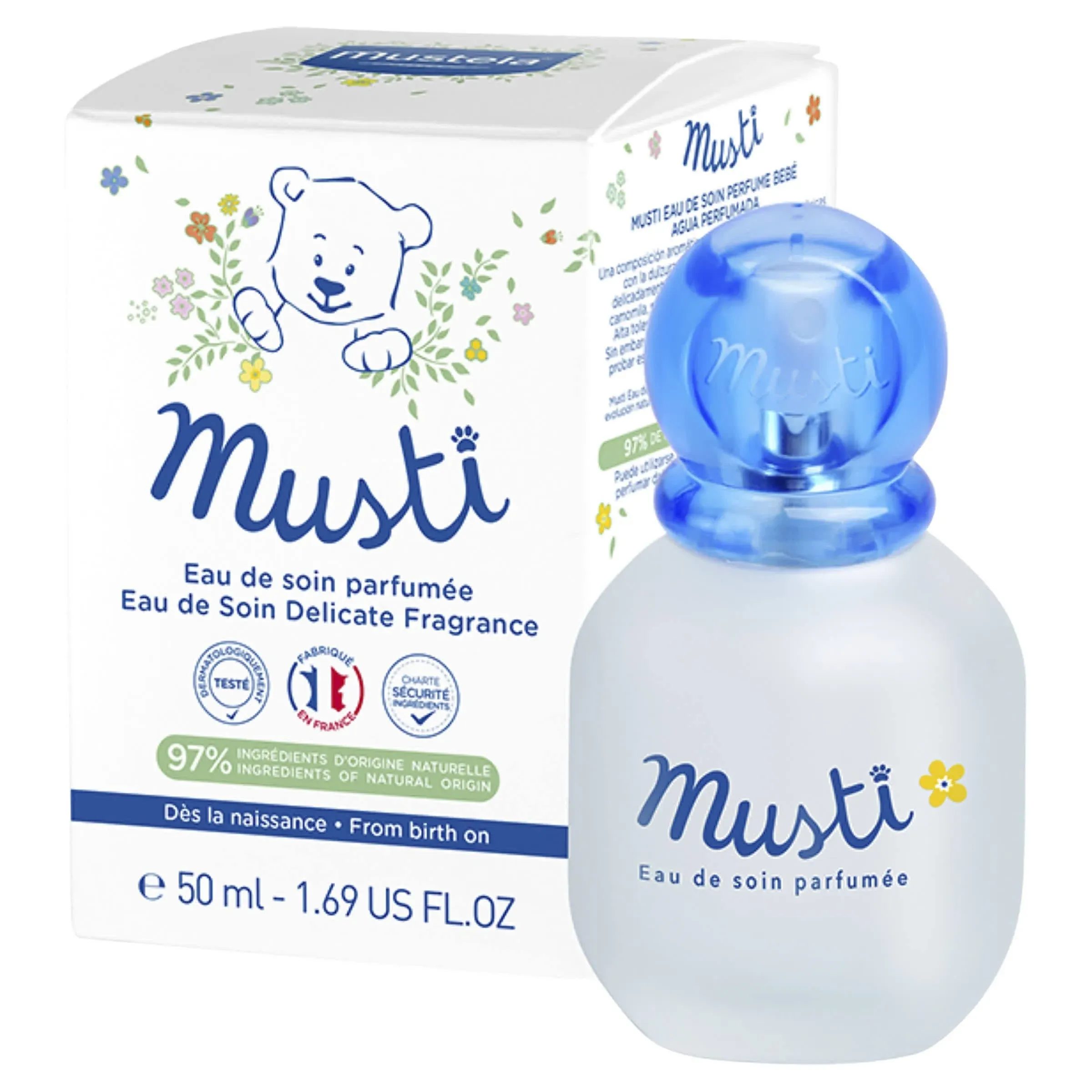 Musti Eau de Soin Spray Mustela