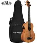 KALA UKULELE UBASS-NOMAD-FS ACOUSTIC-ELECTRIC UBASS MAHOGANY | Reverb