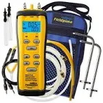 Fieldpiece SDMN6 - Dual Port Manometer w/ Pressure Switch Tester