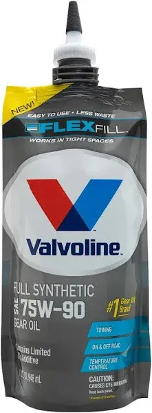 Valvoline Flexfill Full Synthetic Gear Oil SAE 75W-90 889785