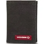 WOLVERINE Men's RFID Blocking Rugged Trifold & L-fold Wallets (Avail in Cotton Canvas Or Leather)