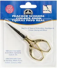 DMC Peacock Embroidery Scissors 3.75"