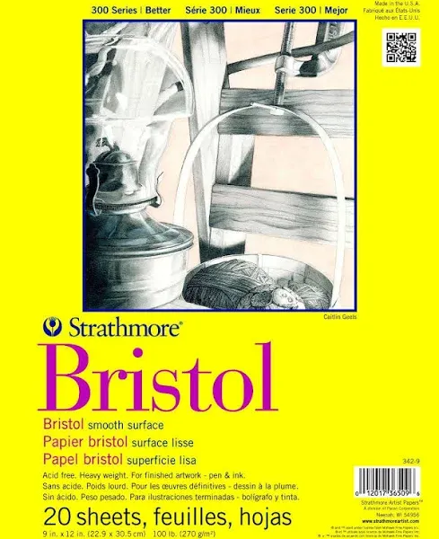 Strathmore 300 Series Bristol Paper Pad