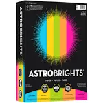 Astrobrights Color Paper Bright Assortment 24lb 8.5 x