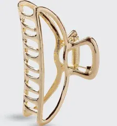 Kitsch - Open Shape Claw Clip - Gold