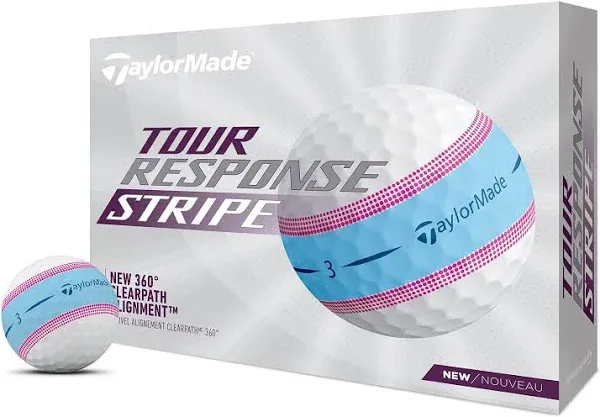 TaylorMade Tour response Stripe Golf Balls