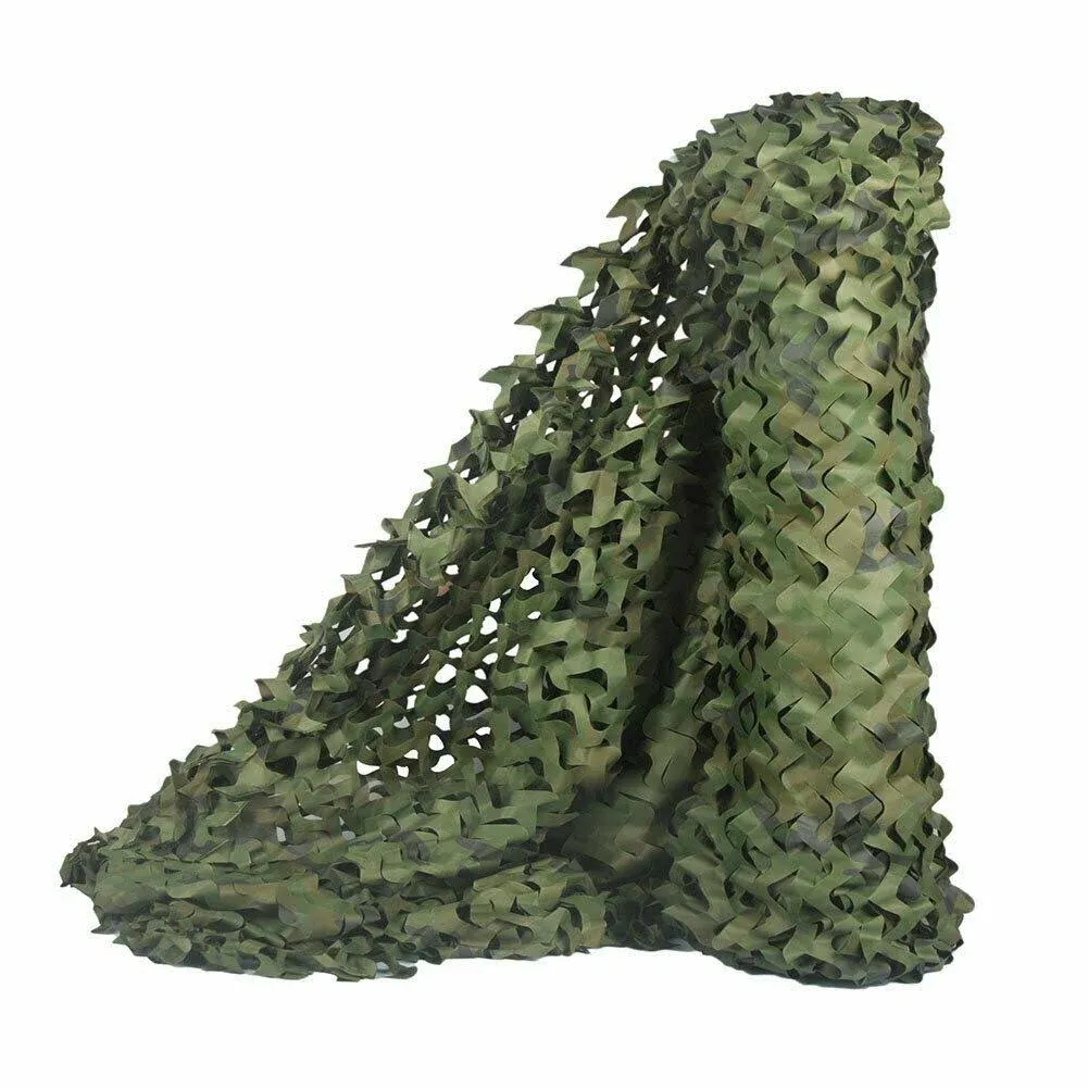 Sitong Bulk Roll Camo Netting for Hunting Military Decoration Sunshade Woodland 1.5Mx2M(4.9ftx6.6ft)