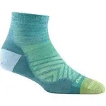 Darn Tough Run 1/4 Ultra-Lightweight Sock - Women's Aqua Medium