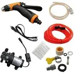 12V PORTABLE UNIVERSAL CAR WASHER GUN HIGH PRESSURE CLEANER ELECTRIC WATER PUMP