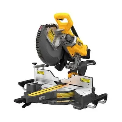 DeWalt DCS781B 60V Max Brushless 12" Double Bevel Sliding Miter Saw