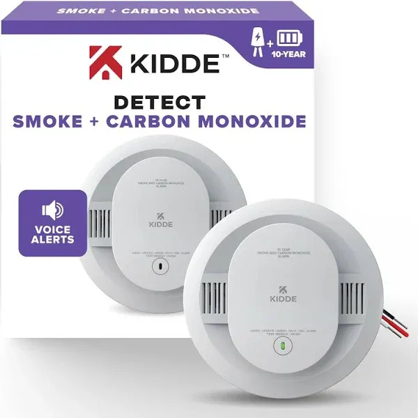 KIDDE 30CUD10-V Detect Smoke + Carbon Monoxide Alarm. New in box.