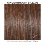 Crowd Pleaser - Wig by Raquel Welch - RL5/27 Ginger Brown