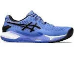 ASICS Men's Gel-Resolution 9 Clay Tennis Shoes in Sapphire/Black - 11