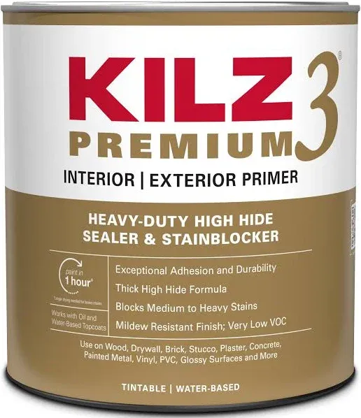 Kilz 3 White Premium Interior & Exterior Primer