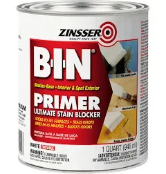 Zinsser B-I-N Primer-Sealer, Ultimate Stain Blocker - 1 gal bucket