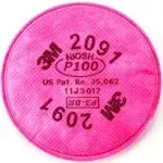 3M - 2091 - P100 - Particulate Filter