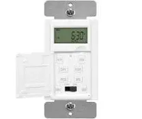 Enerlites het01-C 7-Day Digital In-Wall Programmable Timer Switch