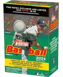 2024 Topps Heritage Factory-Sealed Blaster Box