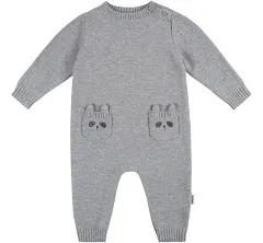 Gerber Baby Boys' or Girl Unisex Sweater Knit Romper