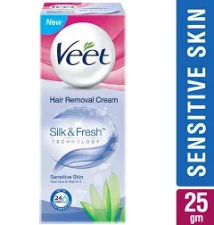 Veet Hair Removal Cream for Sensitive Skin -for women, 30 g